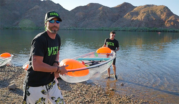 safety precautions at vegas glass kayaks
